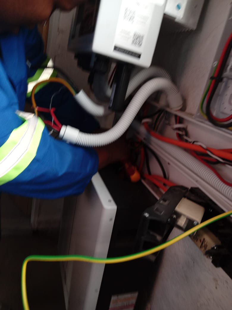 Solar PV installation